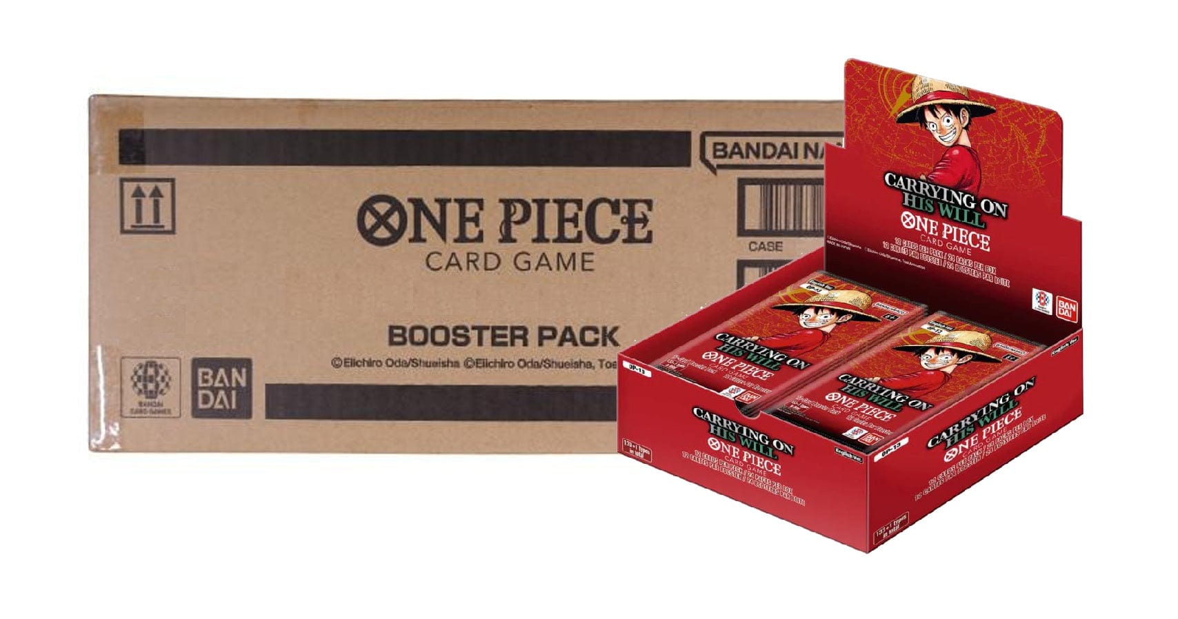 One Piece: Carrying On His Will (OP-13) [x12] Booster Case