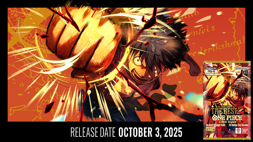 One Piece TCG - One Piece Card The Best Vol.2 (PRB-02) - Premium Booster Box (20x Packs)