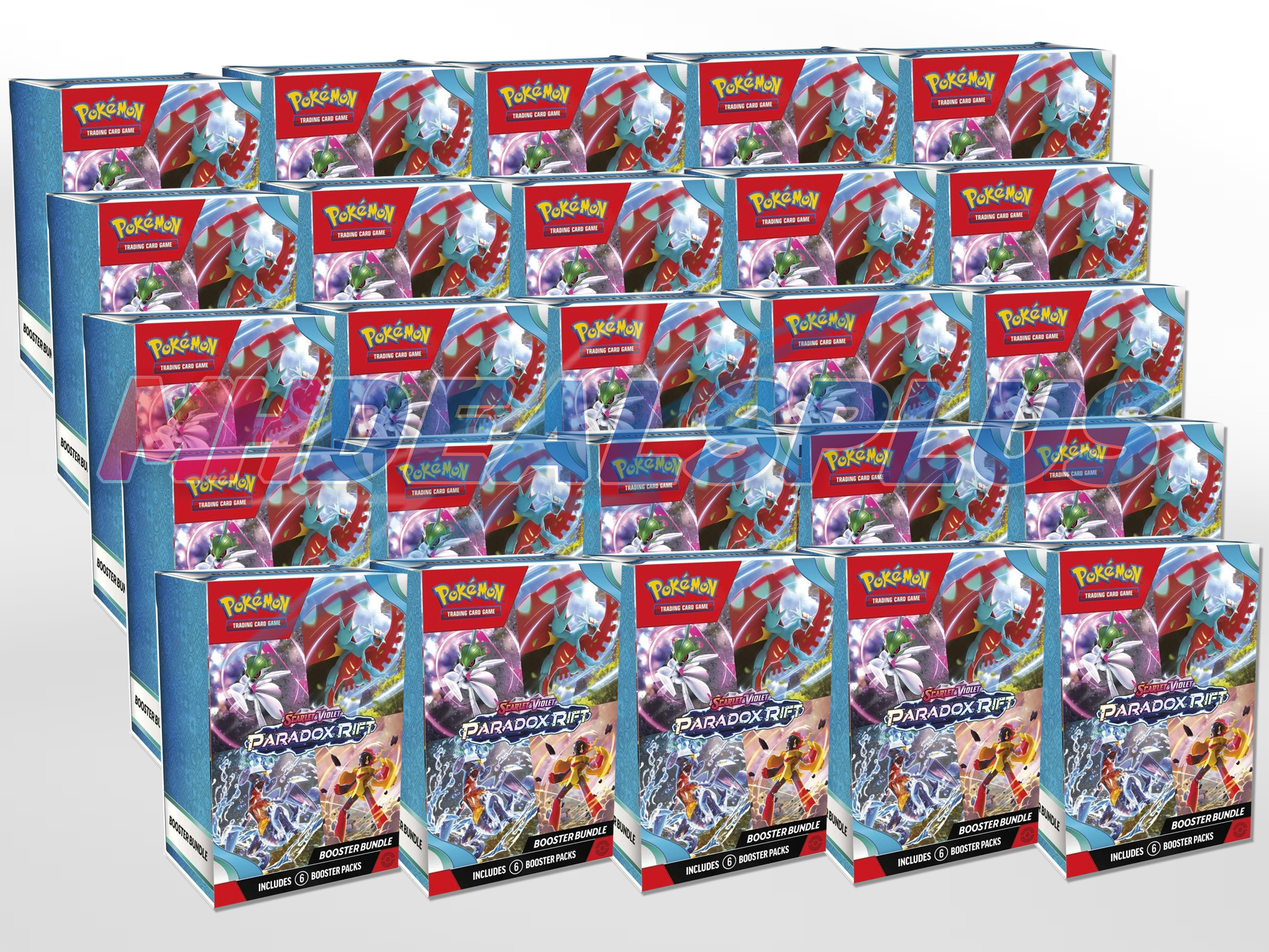 Pokemon Paradox Rift Booster Bundle Sealed Case - 25 Boxes | 150 Booster Packs