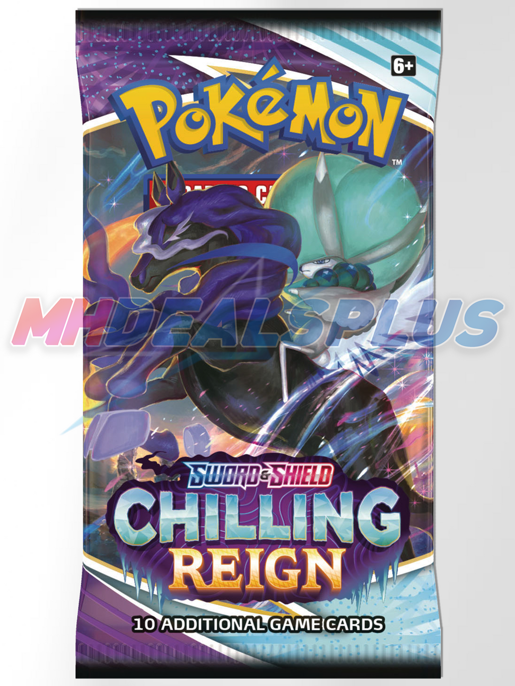 Pokemon TCG Chilling Reign 3-Pack Blister Sealed Case - 24 Blister Packs