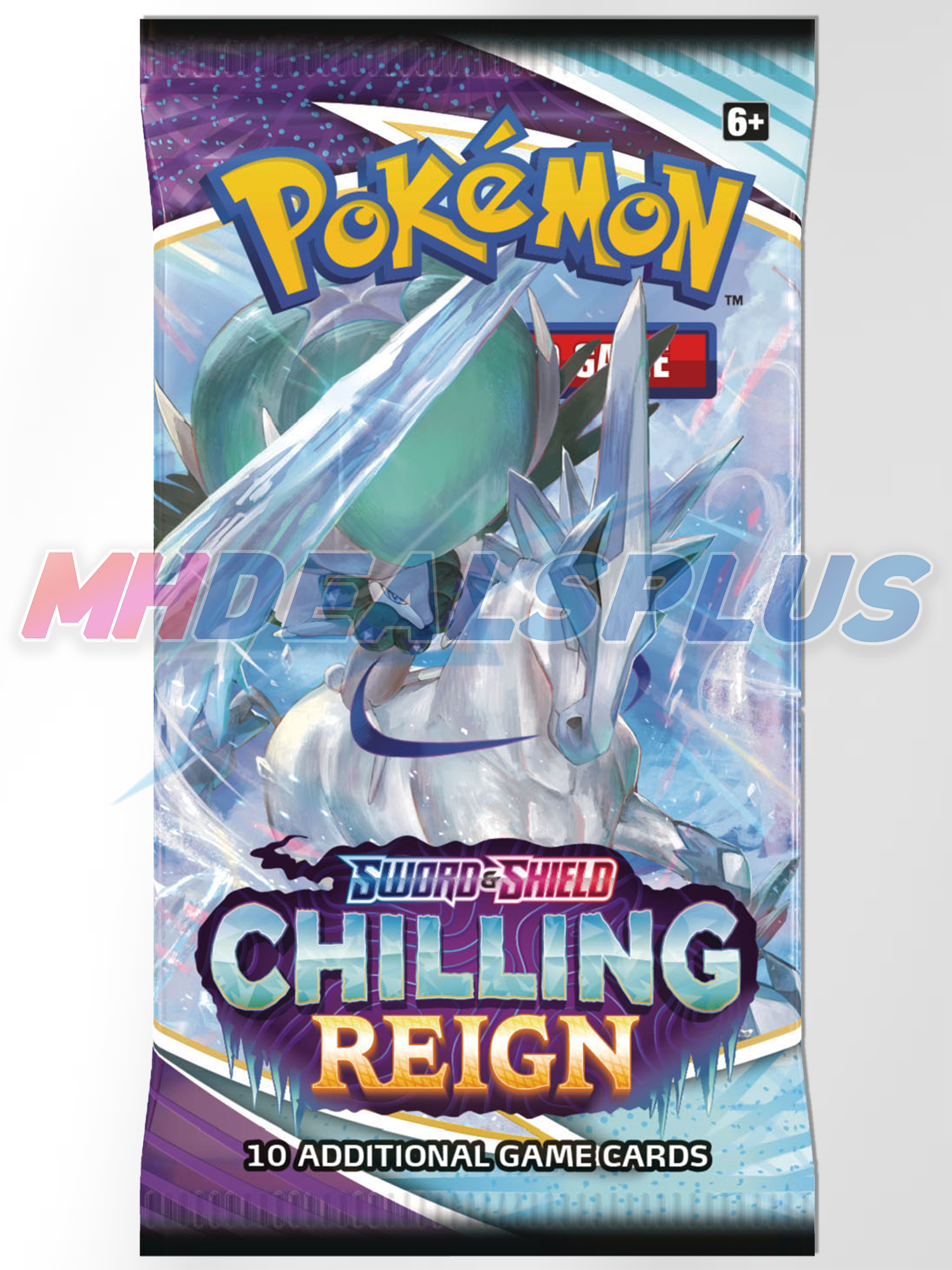 Pokemon TCG Chilling Reign 3-Pack Blister Sealed Case - 24 Blister Packs