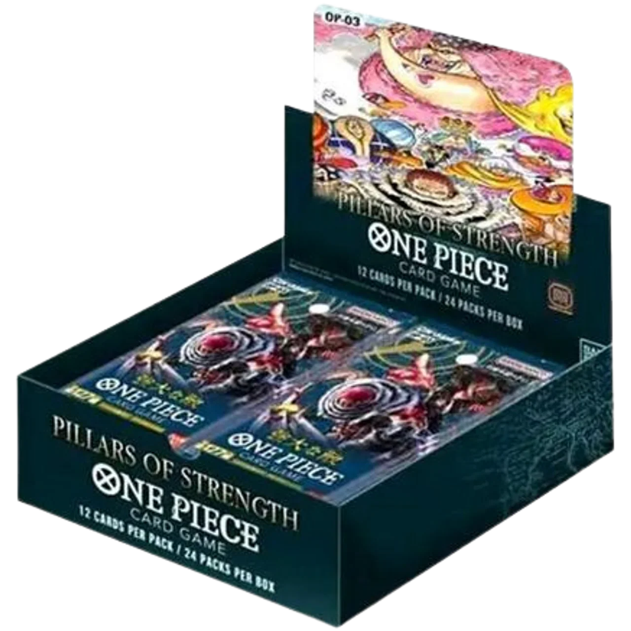 One Piece: Pillars of Strength Booster Box - Pillars of Strength (OP03)