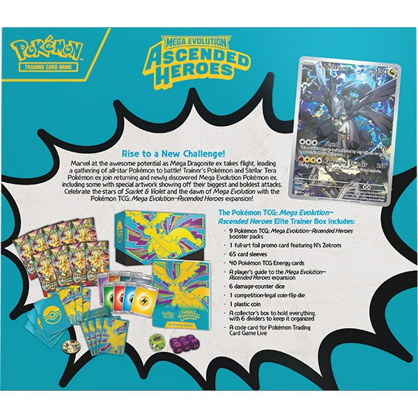 Pokemon TCG: Mega Evolution 2.5 - Ascended Heroes Elite Trainer Box (presale)