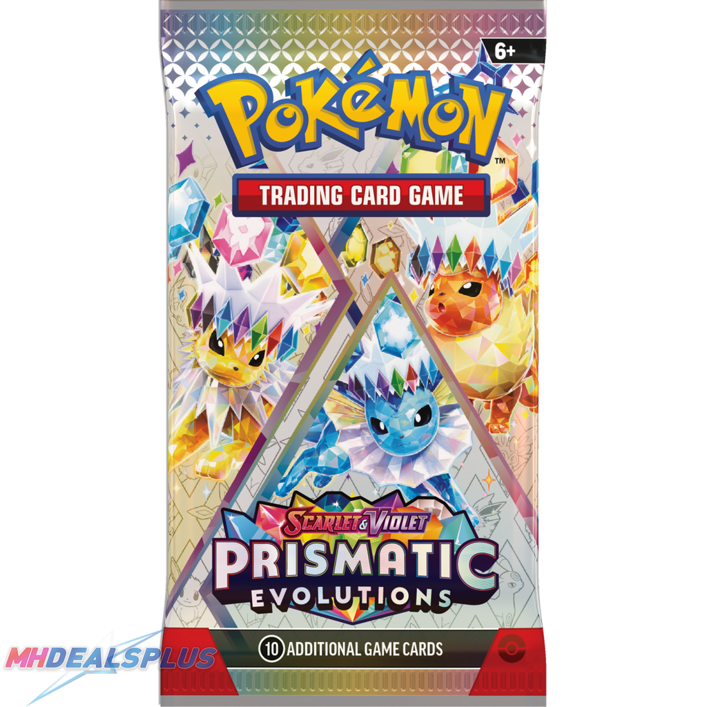 (Pre-Order) Pokemon Prismatic Evolutions Premium Figure Collection Sealed Case
