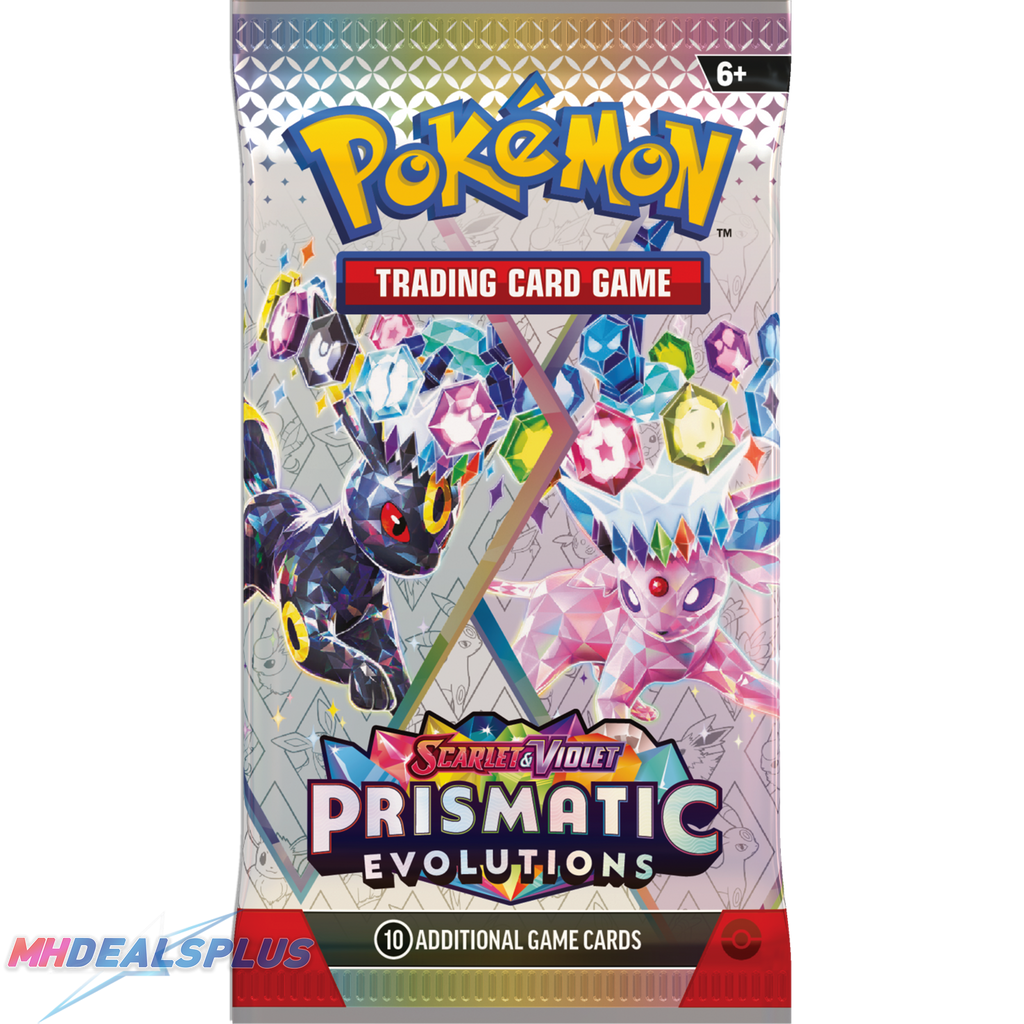 (Pre-Order) Pokemon Prismatic Evolutions Premium Figure Collection Sealed Case