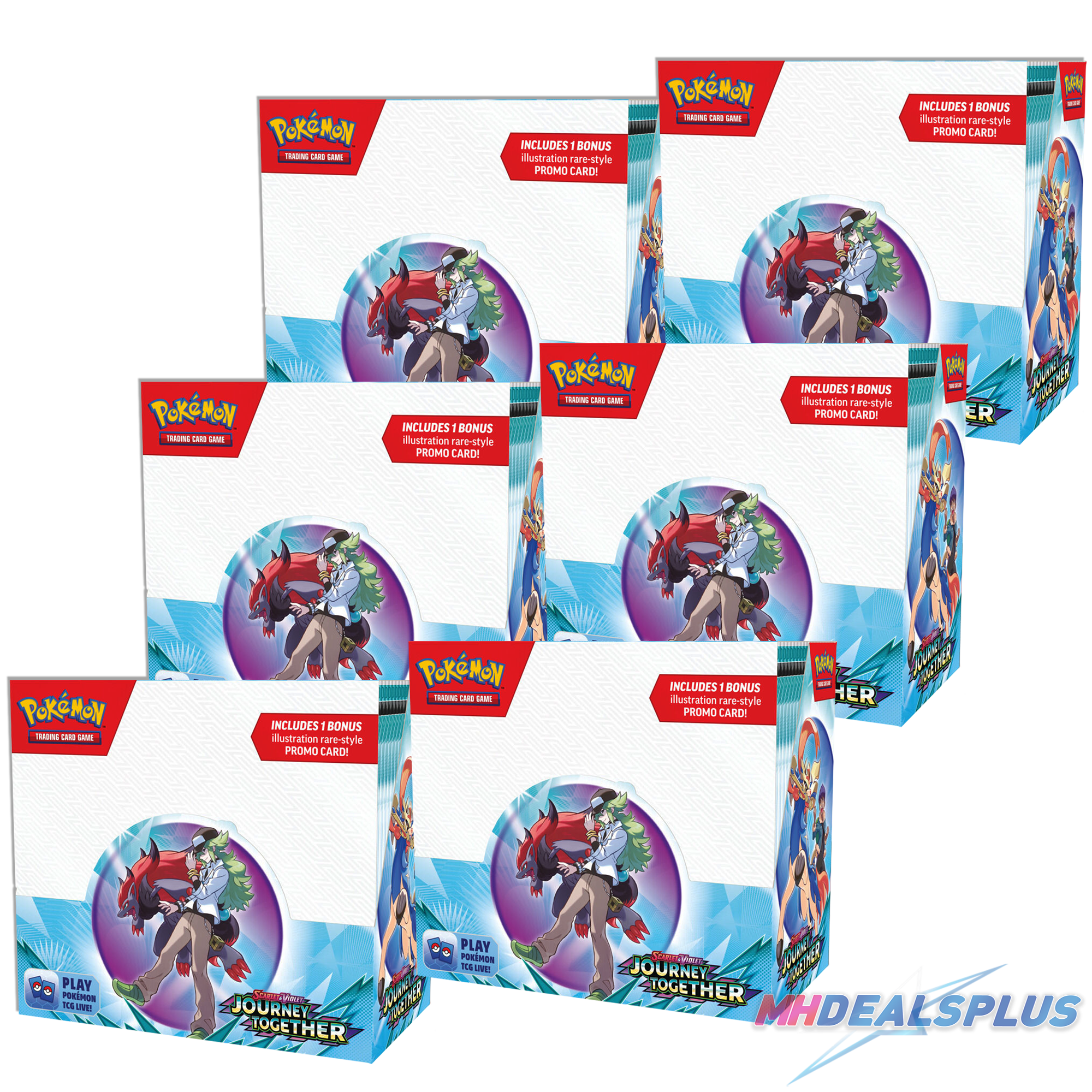 Pokemon Journey Together Enhanced Booster Box Sealed Case