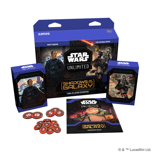 Star Wars: Unlimited: Shadows of the Galaxy Two-Player Starter Set