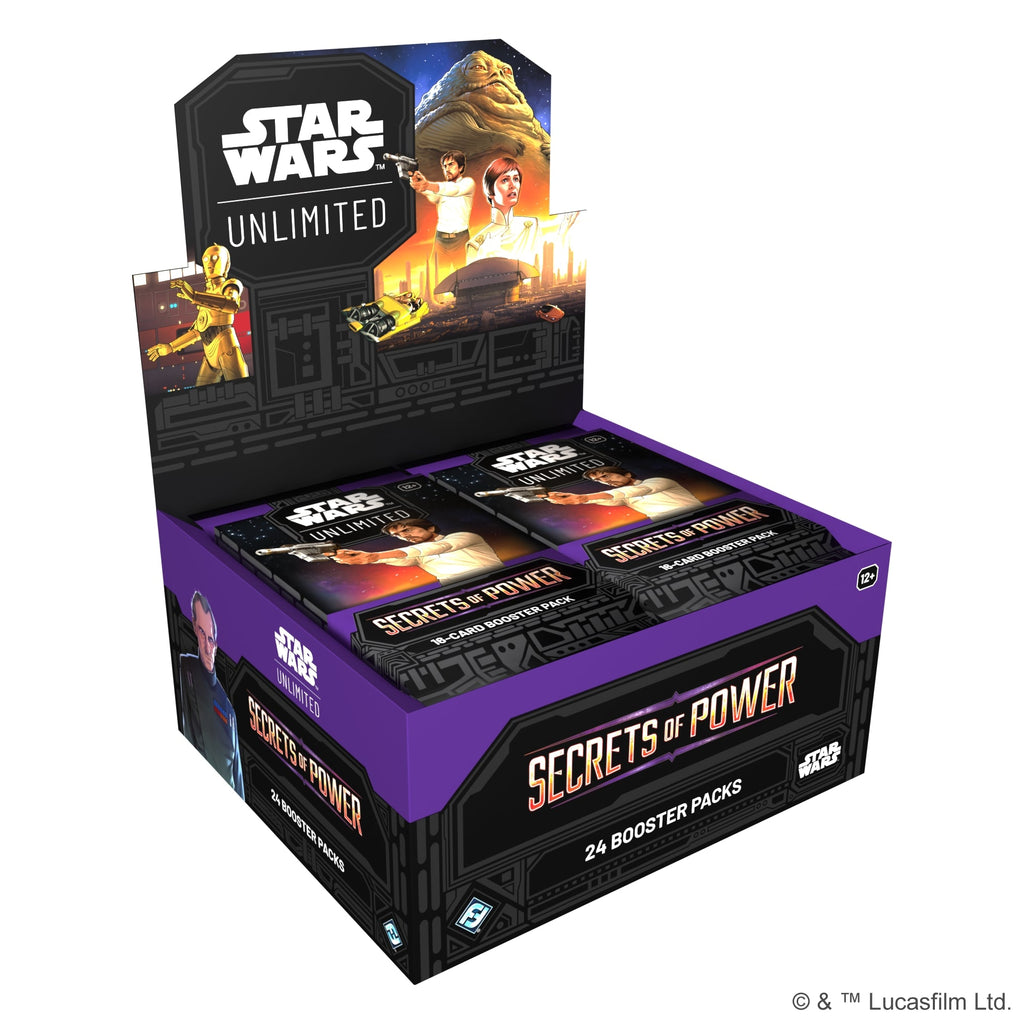 Star Wars: Unlimited - Secrets of Power: Booster Display (presale)