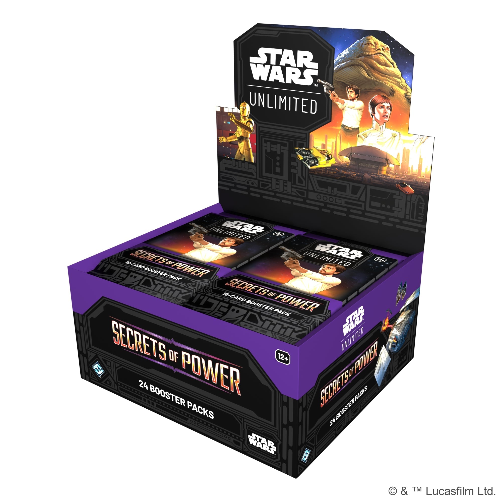 Star Wars: Unlimited - Secrets of Power: Booster Display Case (x6) (presale)