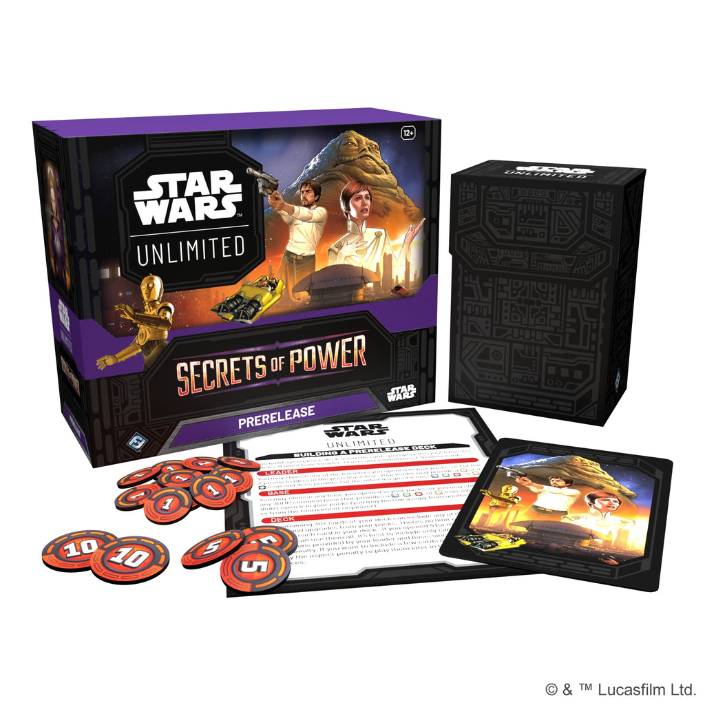 Star Wars: Unlimited - Secrets of Power: Prerelease Box (presale)
