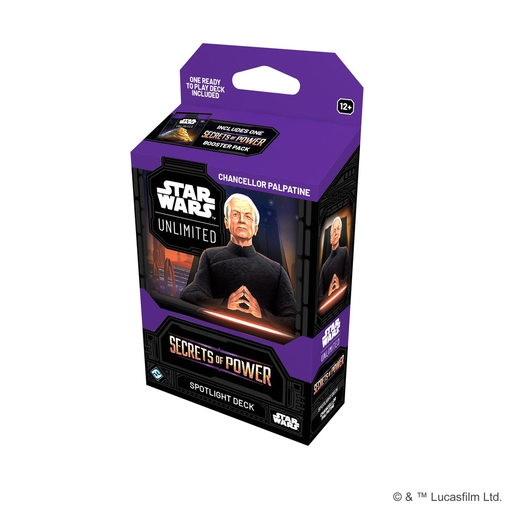 Star Wars: Unlimited - Secrets of Power: Spotlight Deck - Chancellor Palpatine & Padme Amidala (presale)