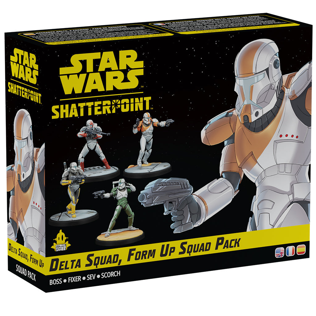 Star Wars: Shatterpoint - Delta Squad, Form Up Squad Pack