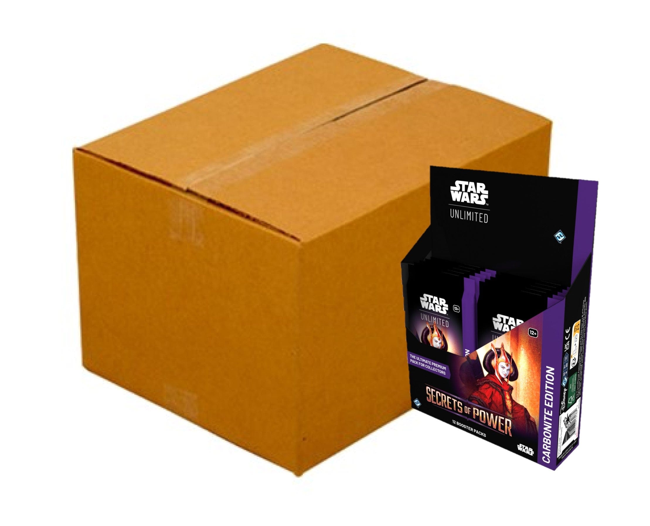 Star Wars: Unlimited - Secrets of Power [x4] Sealed Carbonite Case