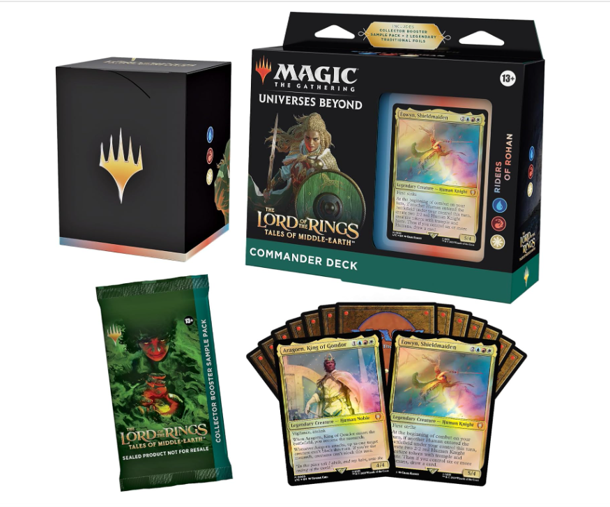 The Lord of the Rings: Tales of Middle-earth Commander Decks