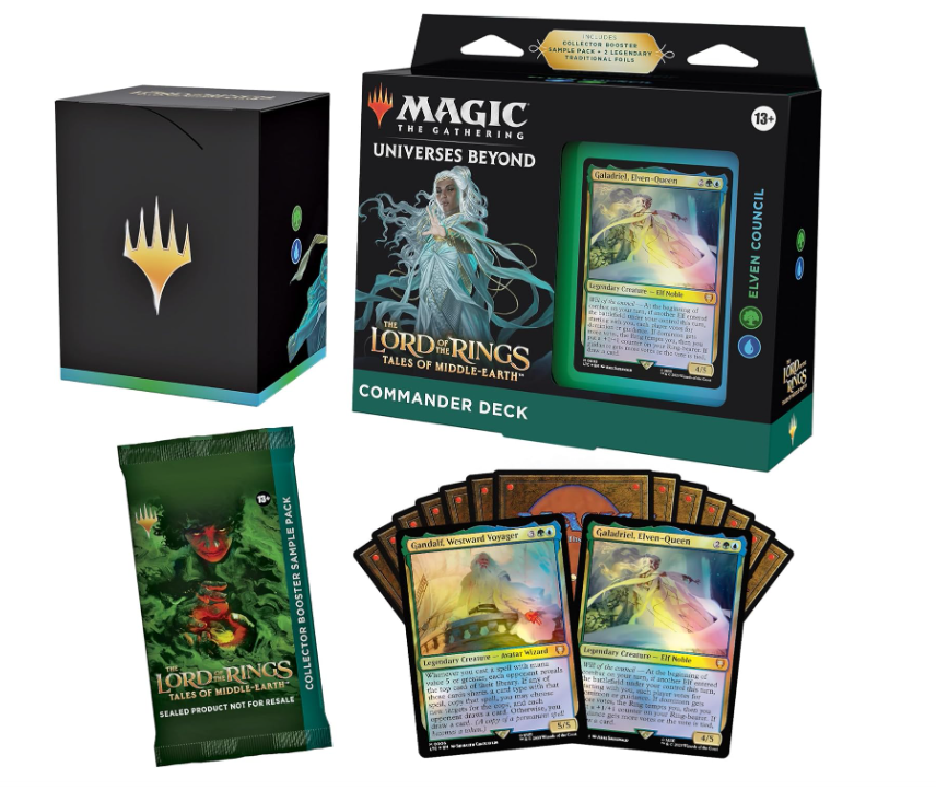 The Lord of the Rings: Tales of Middle-earth Commander Decks