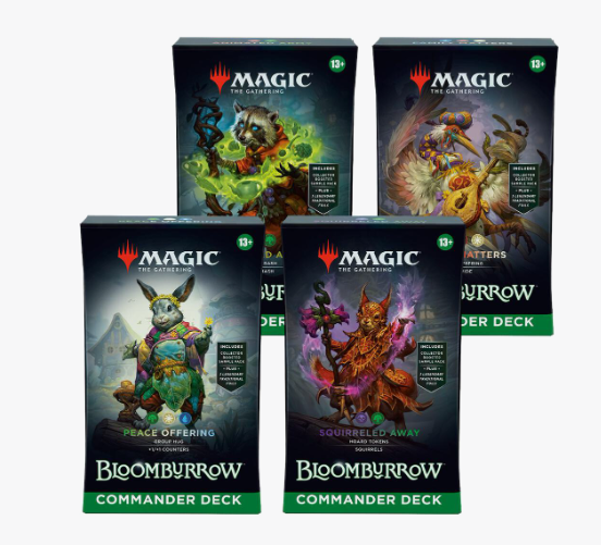 Bloomburrow Commander Decks