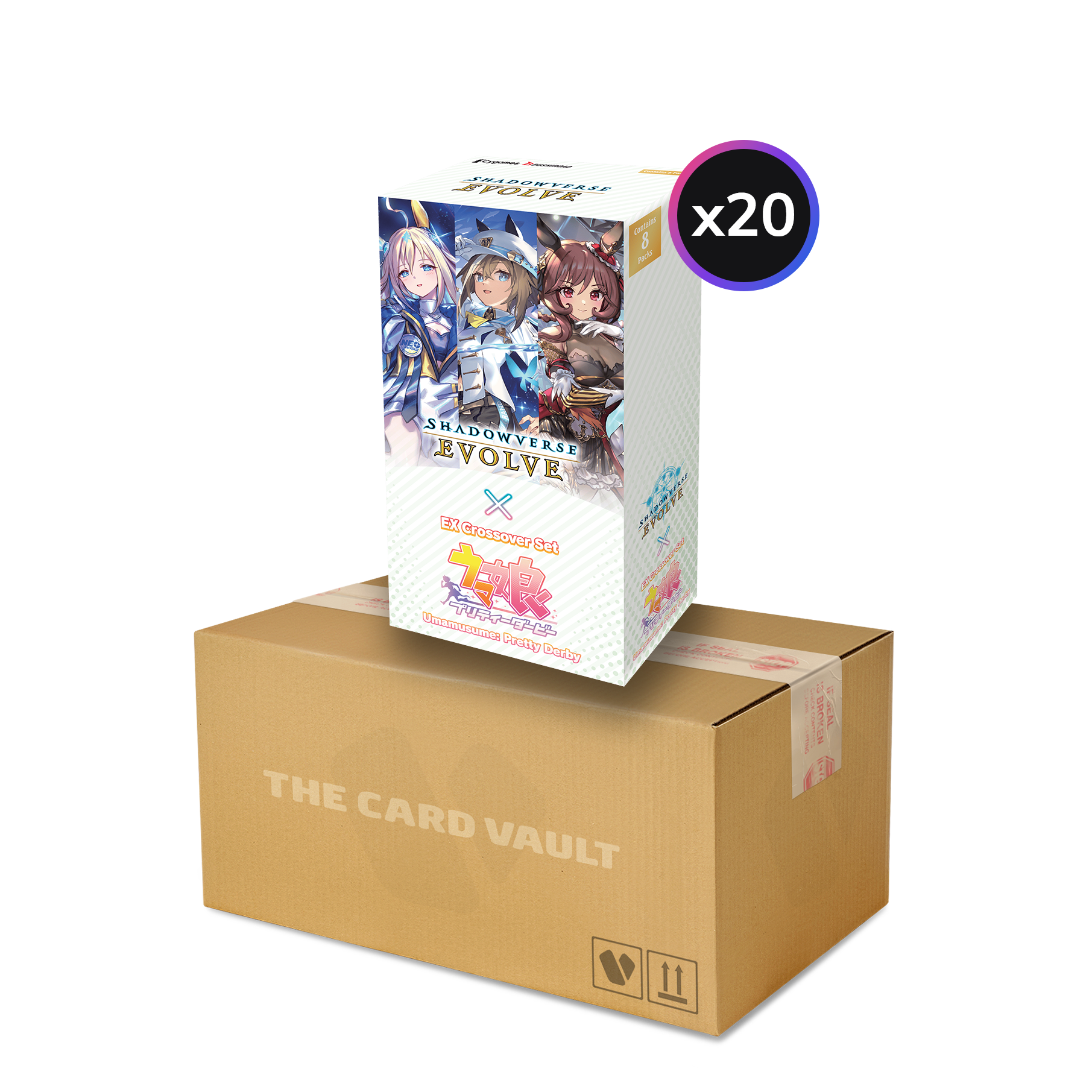 Shadowverse: Evolve - EX Crossover - Umamusume: Pretty Derby - Display Case (20x Boxes)