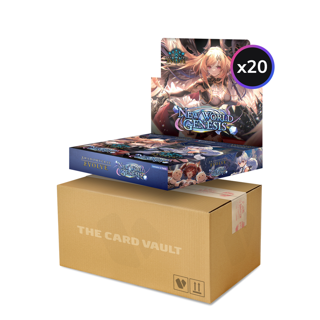 Shadowverse: Evolve - Set 16 - New World Genesis - Display Case (20x Booster Boxes)