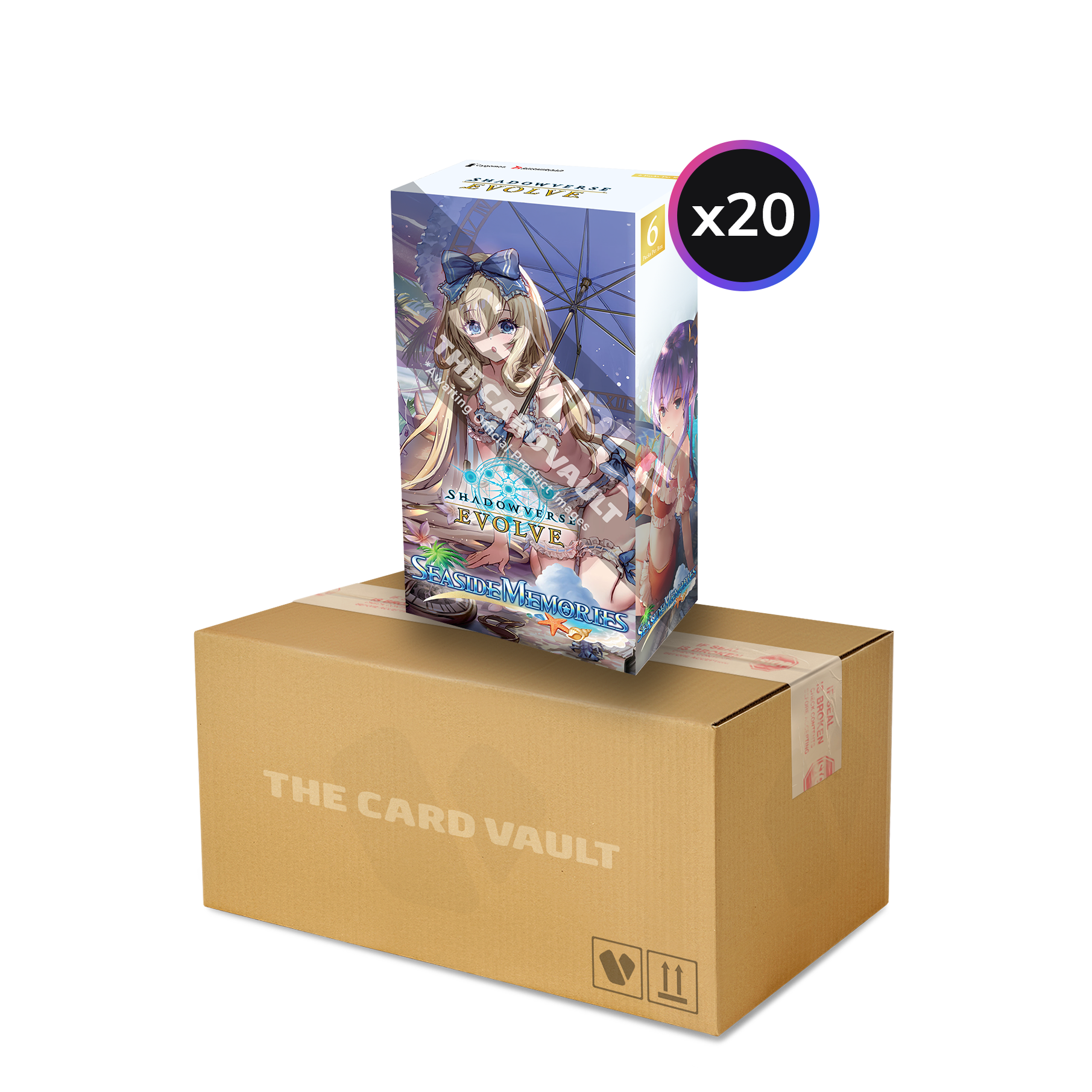 Shadowverse: Evolve - Special Set 1 - Seaside Memories - Display Case (20x Booster Boxes)