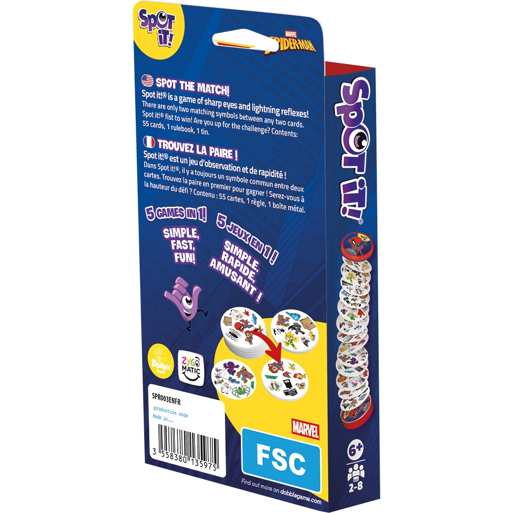 Spot It! Spider-Man (Eco Blister)