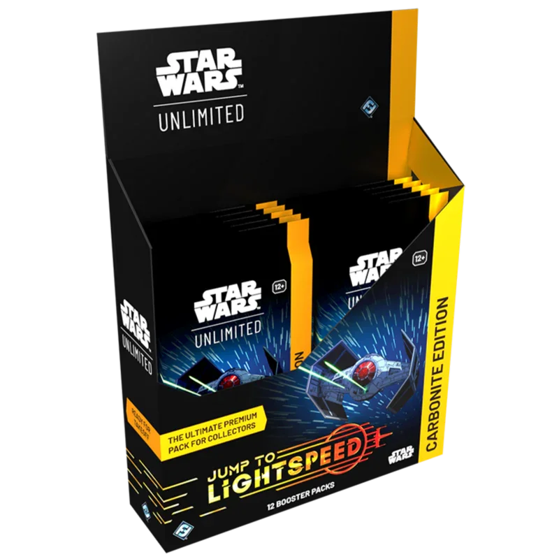 Star Wars: Unlimited - Jump to Lightspeed - Carbonite Edition - Collector Booster Box (12x Packs)