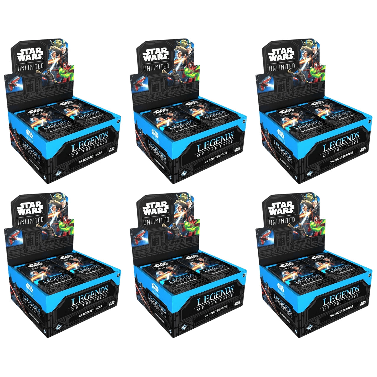 Star Wars: Unlimited - Legends of the Force: Booster Display Case