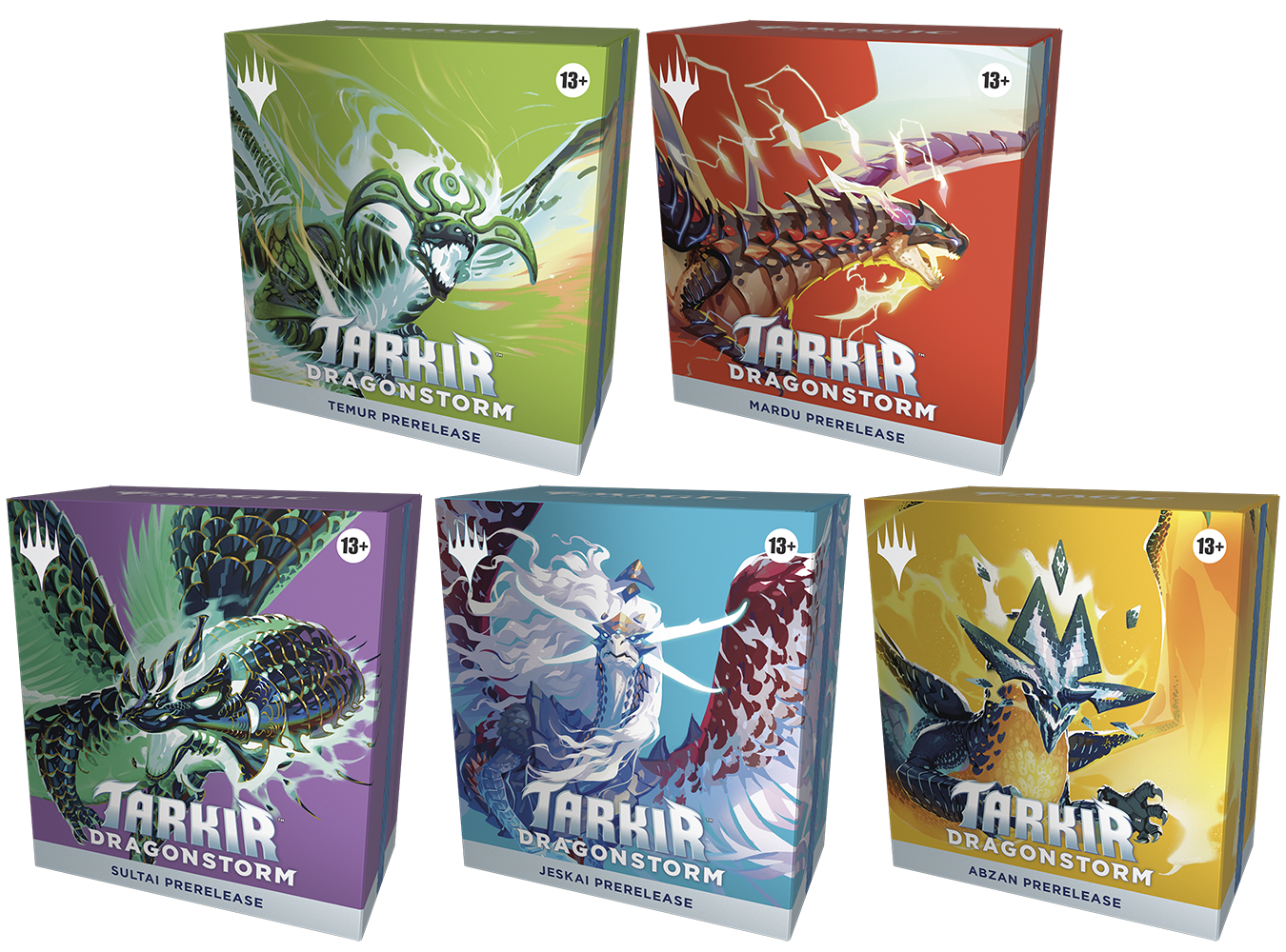Tarkir: Dragonstorm Prerelease Pack - Clan Bundle of 5