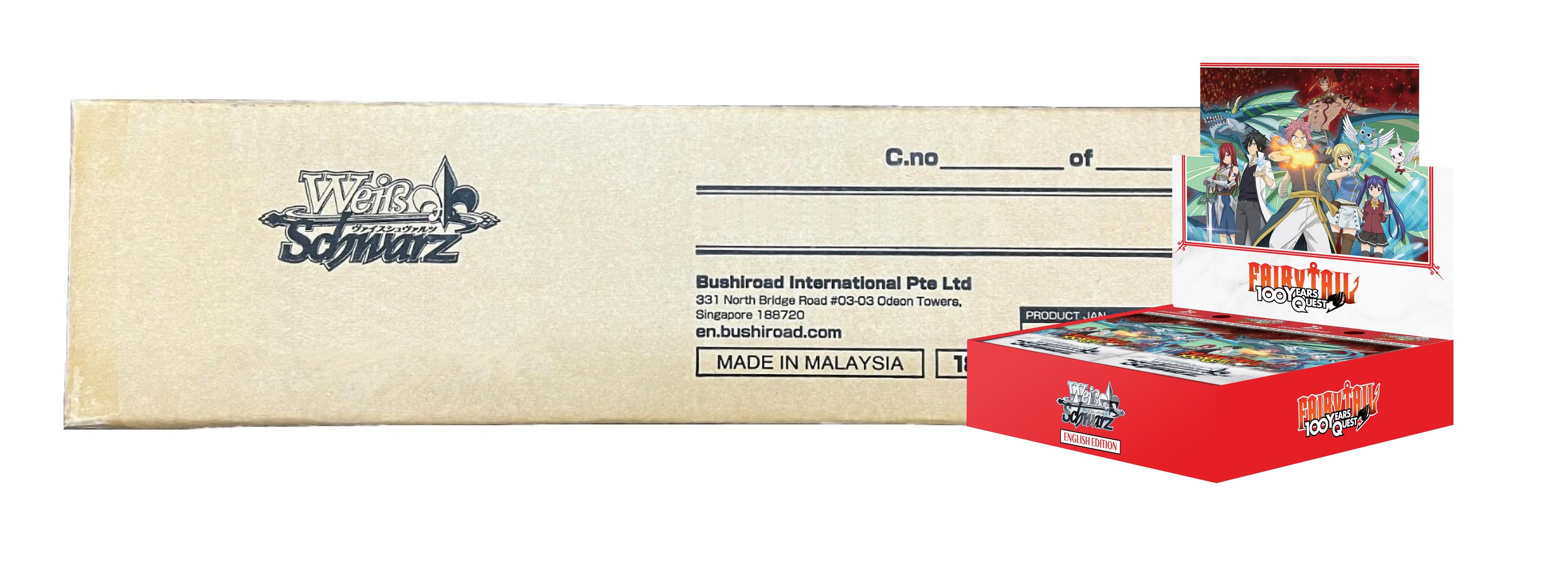 Weiss Schwarz: Fairy Tail 100 Years Quest (English) [x24] Booster Sealed Case