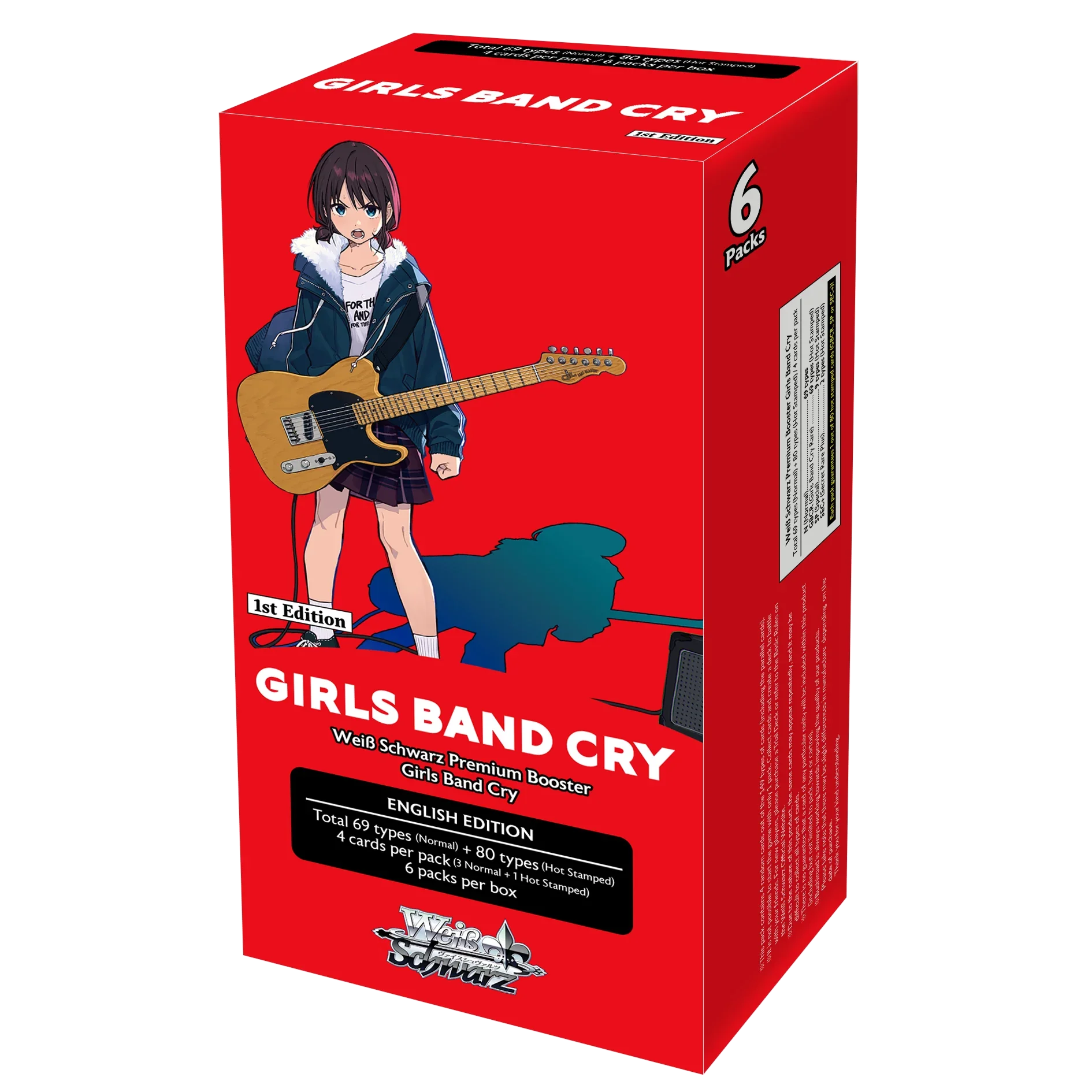 Weiss Schwarz - Girls Band Cry - Premium Booster Box (6x Packs)