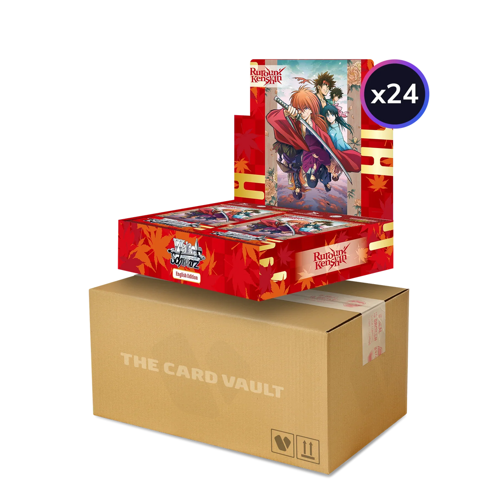 Weiss Schwarz - Rurouni Kenshin - Display Case (24x Booster Boxes)
