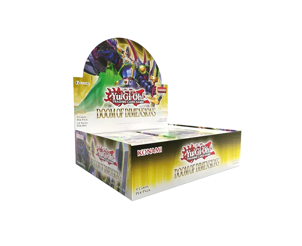 Yu-Gi-Oh! - Doom of Dimensions - Display Case (12x Booster Boxes) (1st Edition)