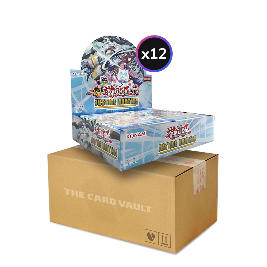 Yu-Gi-Oh! - Justice Hunters - Display Case (12x Booster Boxes) (1st Edition)