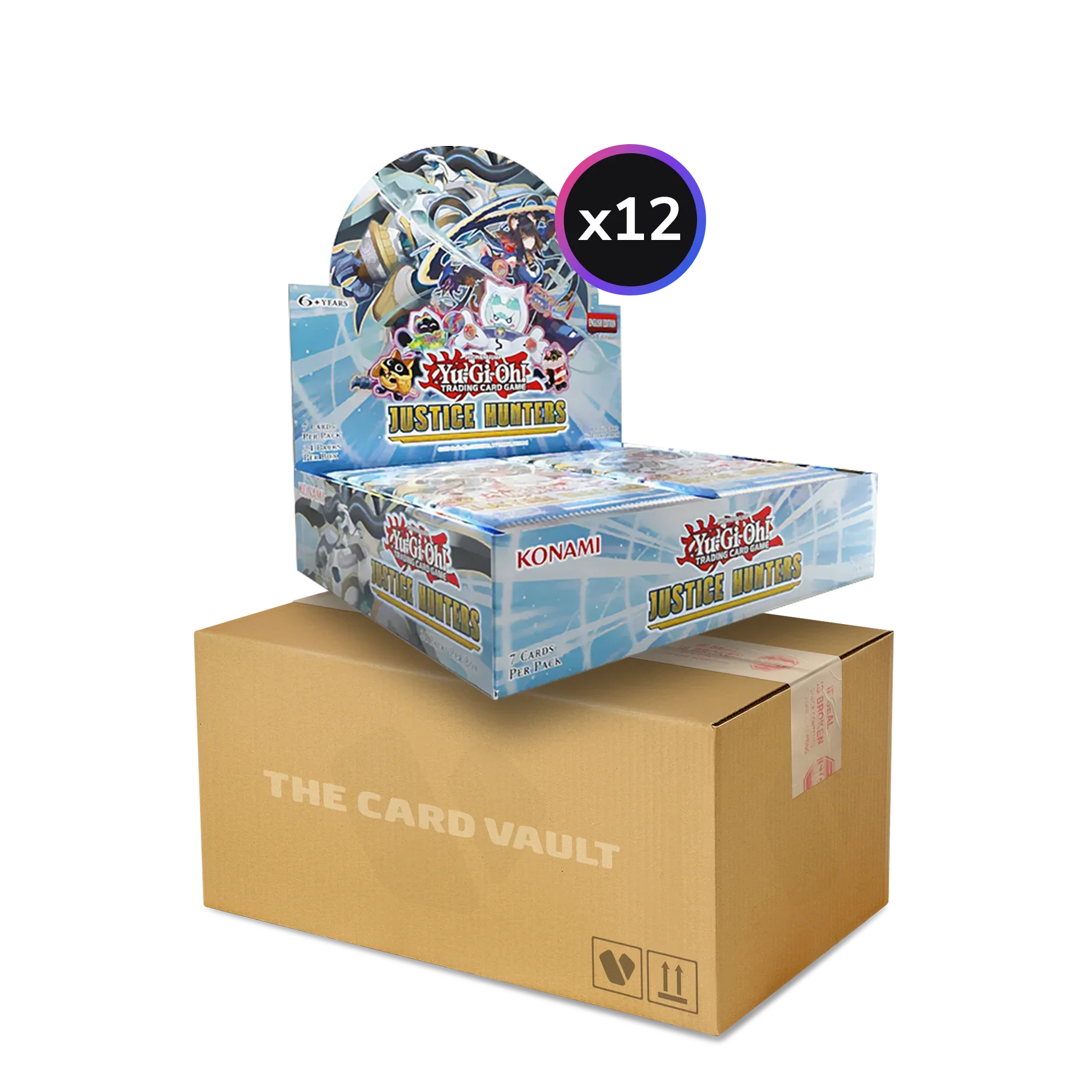 Yu-Gi-Oh! - Justice Hunters - Display Case (12x Booster Boxes) (1st Edition)