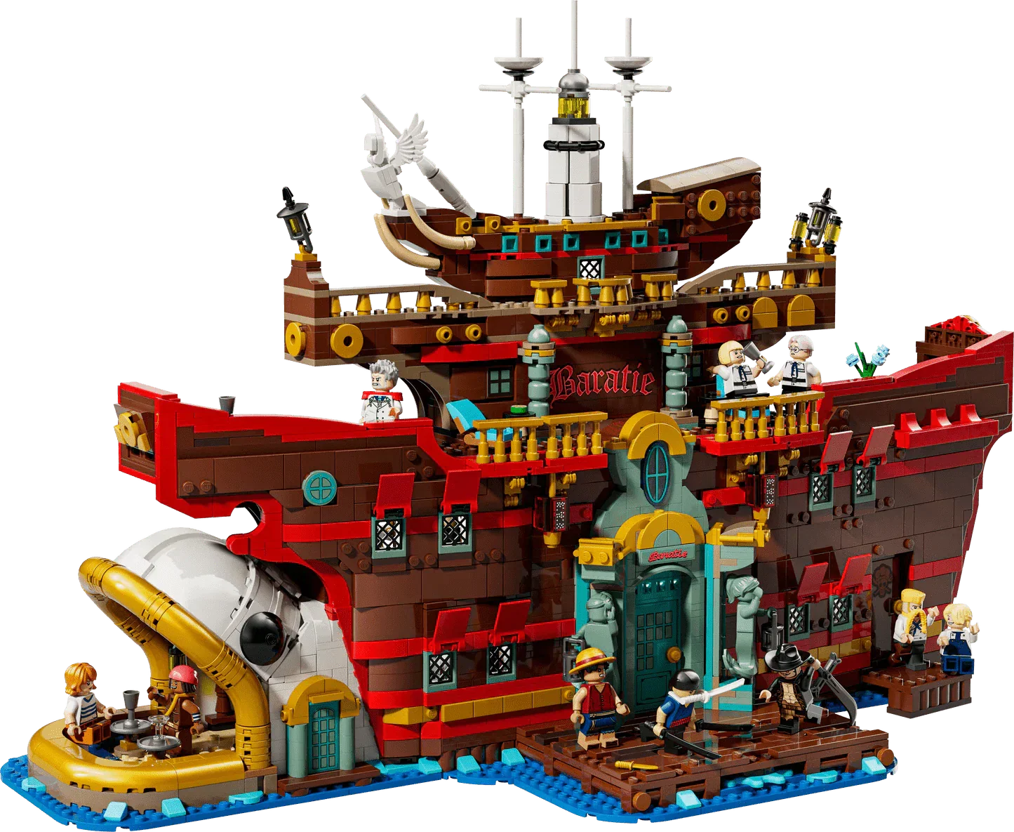LEGO® One Piece The Baratie Floating Restaurant 75640