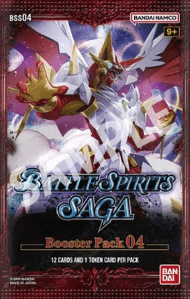 Battle Spirits Saga Card Game - Savior Of Chaos (BSS04) - Booster Pack