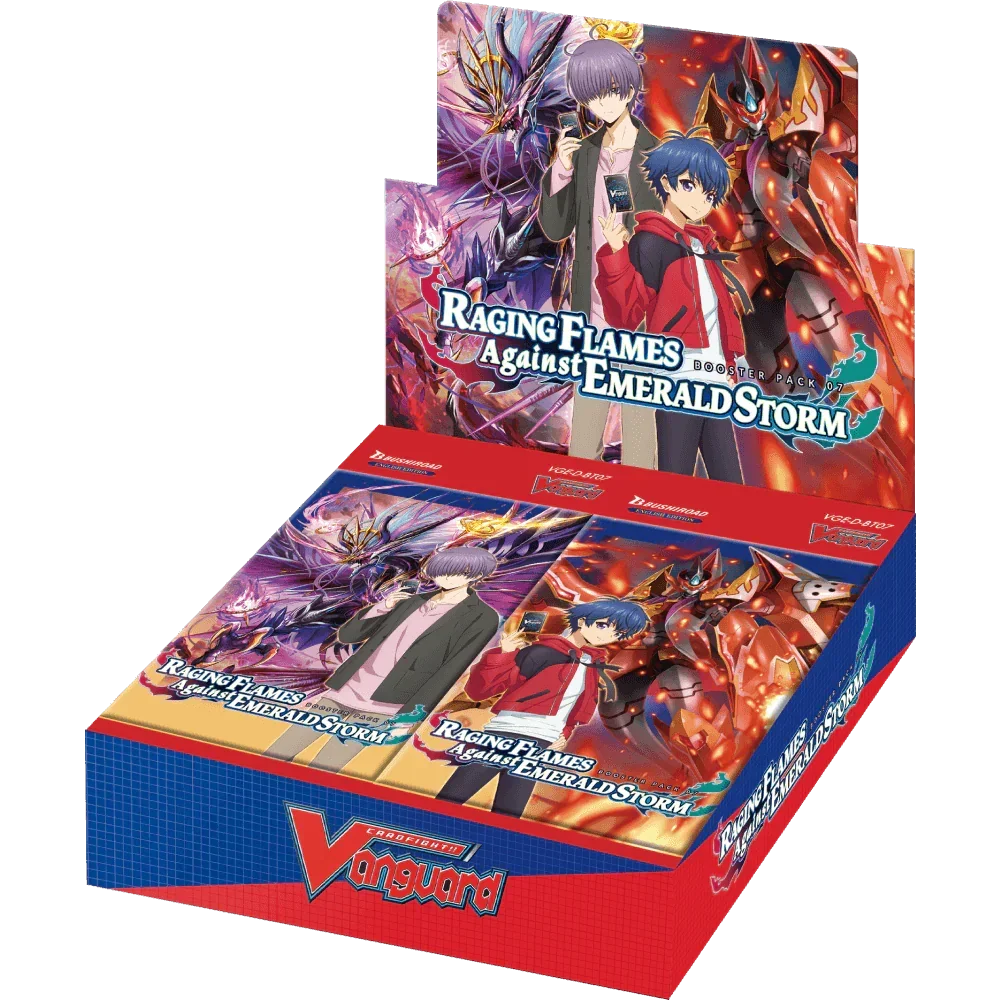 Cardfight!! Vanguard - will+Dress - Raging Flames Against Emerald Storm - Display Case (20x Booster Boxes)
