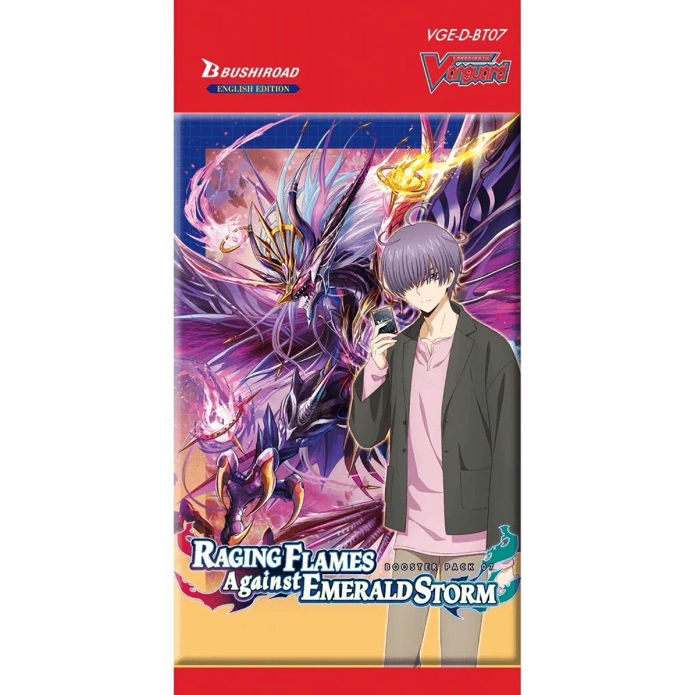Cardfight!! Vanguard - will+Dress - Raging Flames Against Emerald Storm Booster Pack