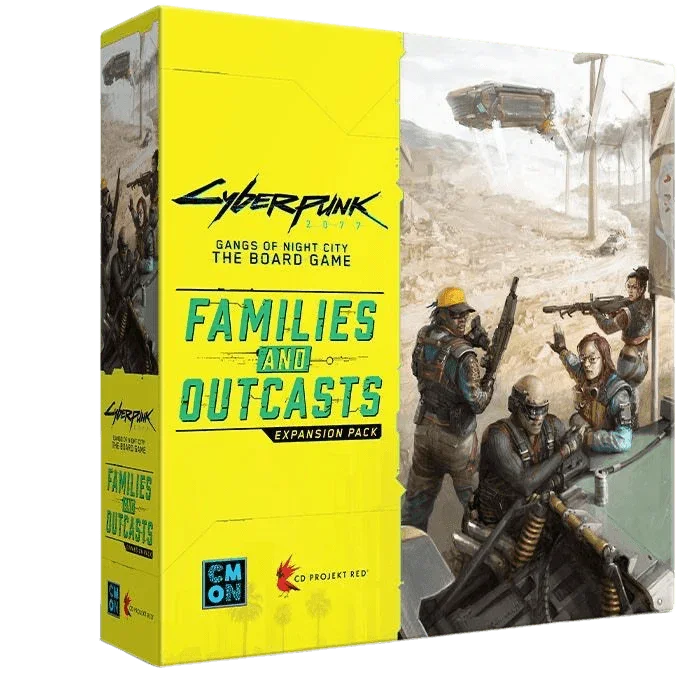 Cyberpunk 2077: Gangs of Night City - The Board Game - Families and Outcasts Expansion
