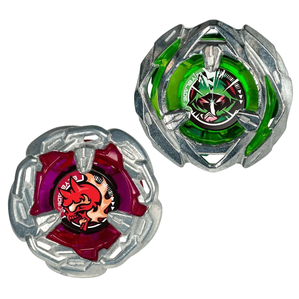 Beyblade X - Dual Pack Set - Chain Incendio 5-60HT and Arrow Wizard 4-60N