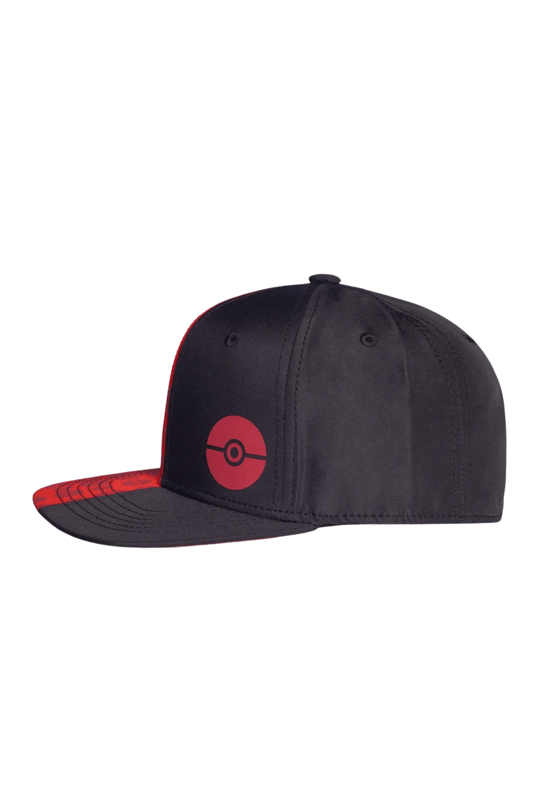Difuzed - Pokemon - Black and Red Pokeball Snapback Cap