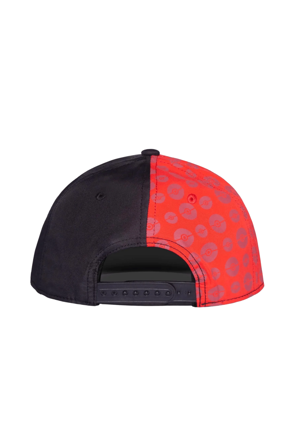 Difuzed - Pokemon - Black and Red Pokeball Snapback Cap