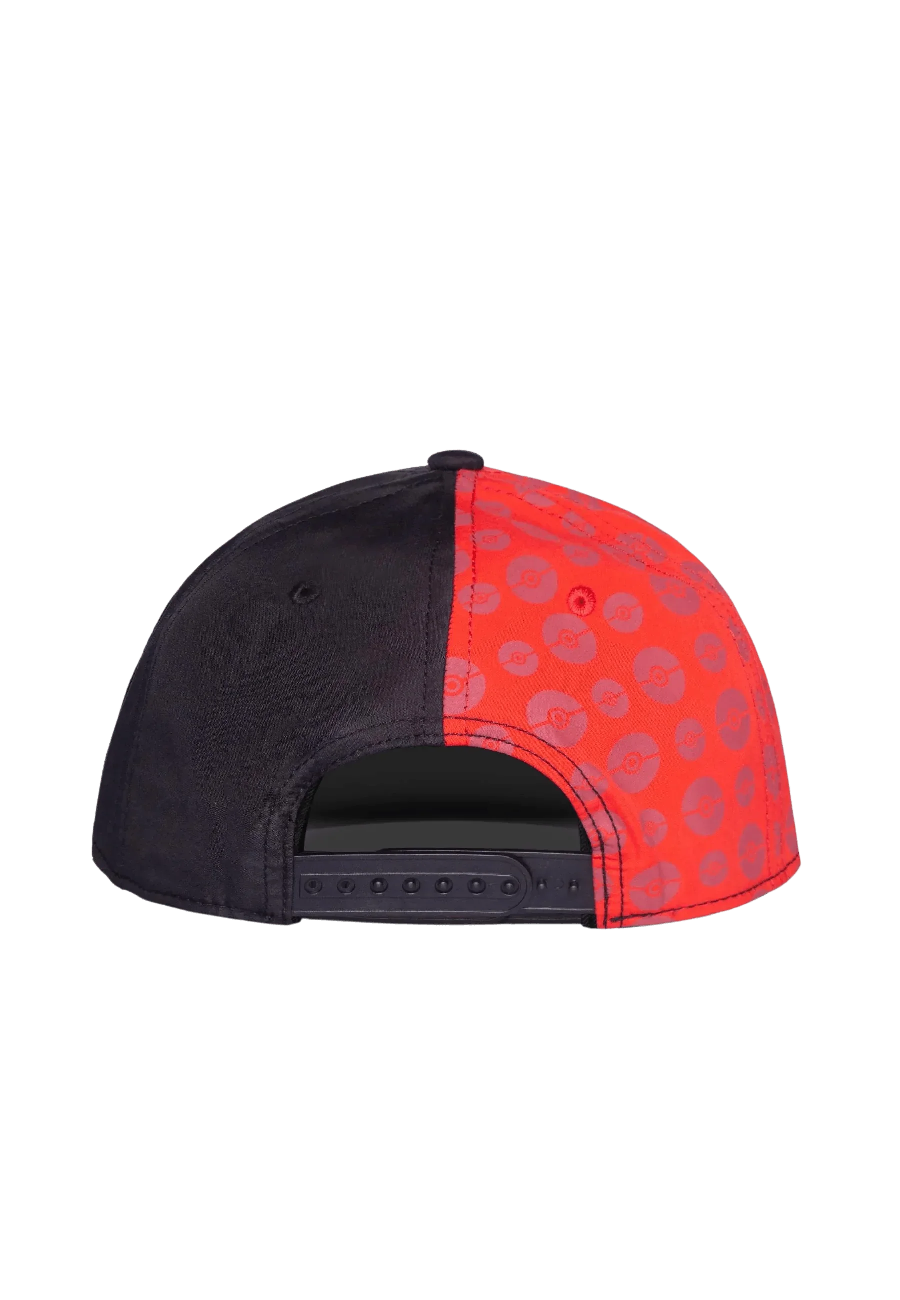 Difuzed - Pokemon - Black and Red Pokeball Snapback Cap