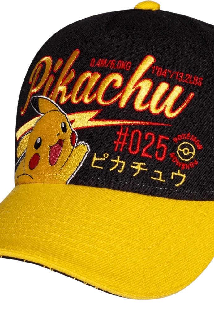 Difuzed - Pokemon - Pikachu Adjustable Cap