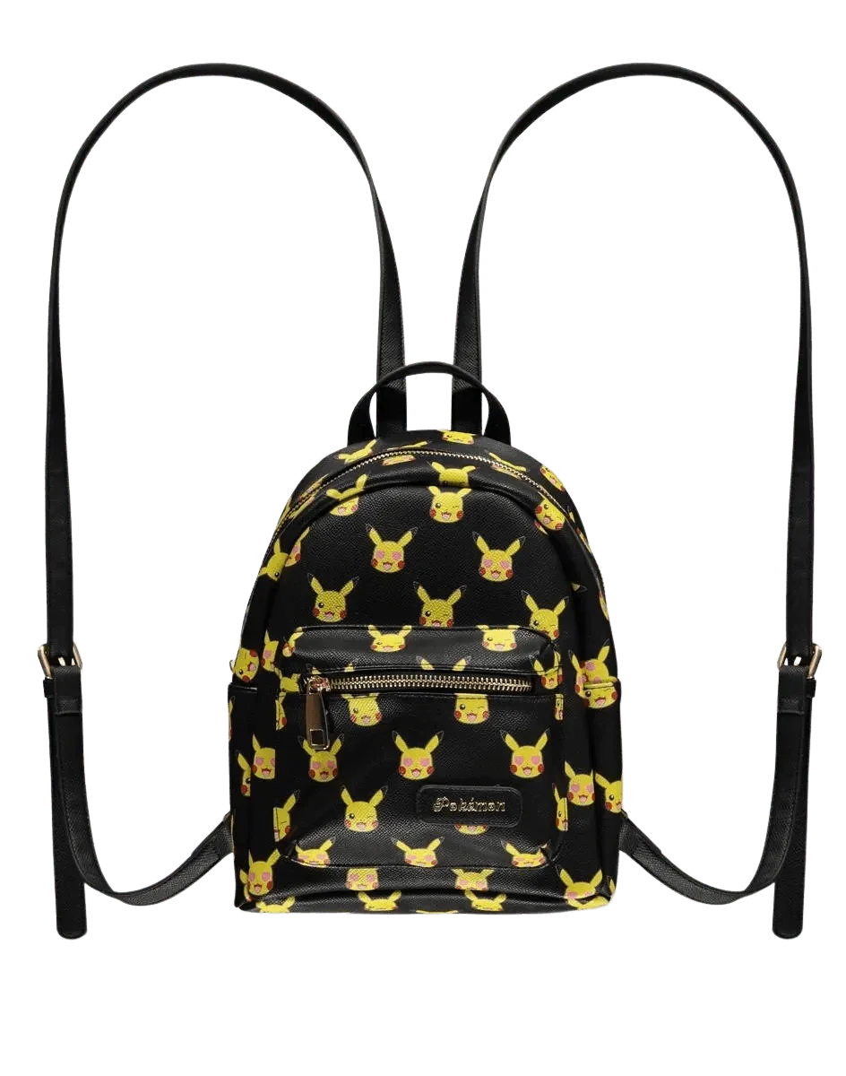 Difuzed - Pokemon - Pikachu All Over Print Mini Backpack