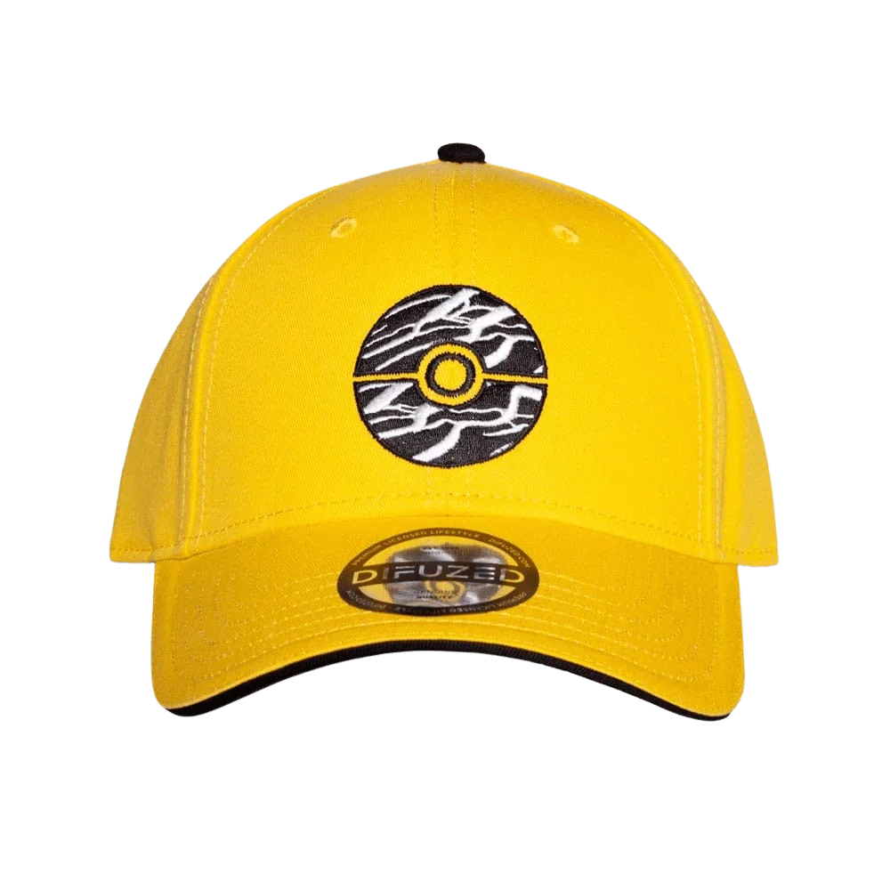 Difuzed - Pokemon - Yellow Pokeball Adjustable Cap