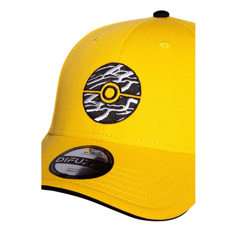 Difuzed - Pokemon - Yellow Pokeball Adjustable Cap