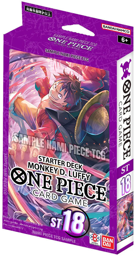 One Piece: PURPLE Monkey.D.Luffy Starter Deck (ST-18)