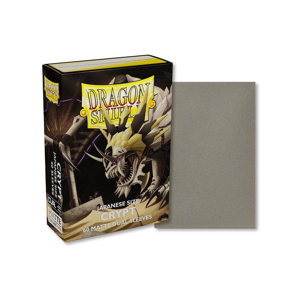 Dragon Shield - Dual Matte Sleeves - Japanese Size - 60pk - Crypt