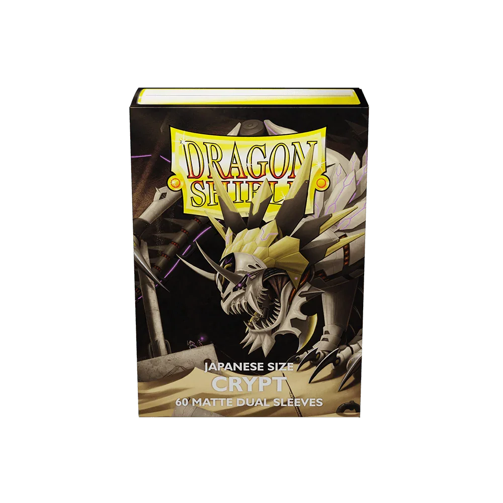 Dragon Shield - Dual Matte Sleeves - Japanese Size - 60pk - Crypt