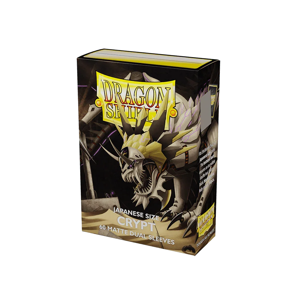 Dragon Shield - Dual Matte Sleeves - Japanese Size - 60pk - Crypt